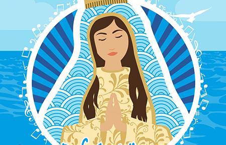 Cartel de actuación para el Orfeón Virgen de la Escalera