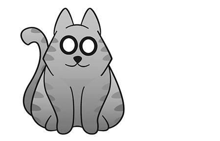 Ilustración de gato