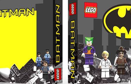 Diseño de caja de Lego Batman