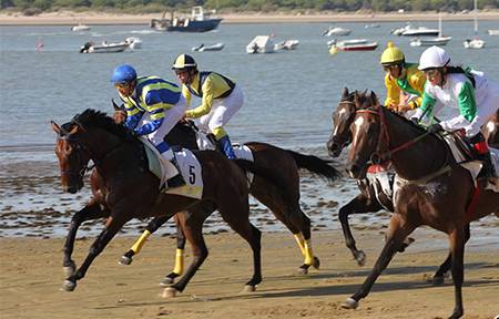 Carrera de Caballos de Sánlucar