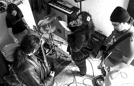 Ensayos de grupo de Rock