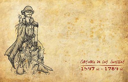 Ilustración colección "Soldados a lo largo de la historia"