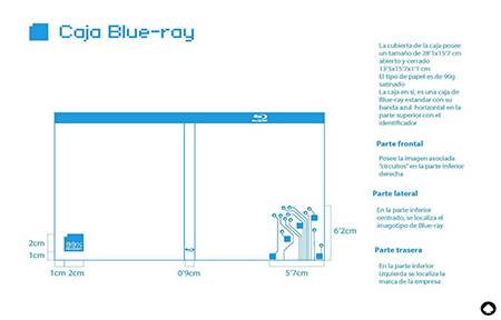 99 º/o Render: Caja de Blue-ray