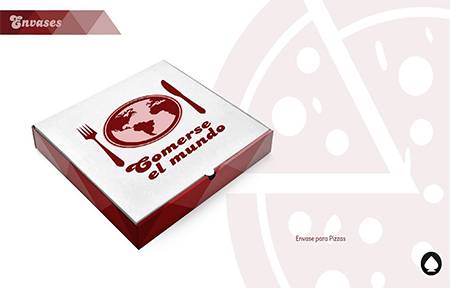 Comerse el mundo: Caja de pizza