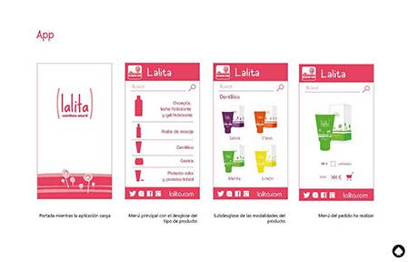 Lalita: Aplicación de tienda